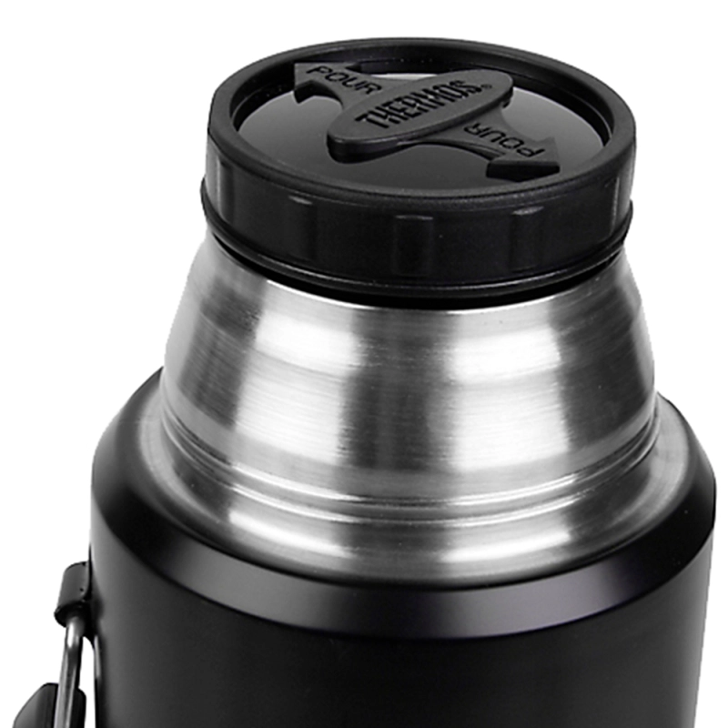 TERMO LIQUIDO THERMOS KING 2.0L ACERO INOXIDABLE NEGRO - 2