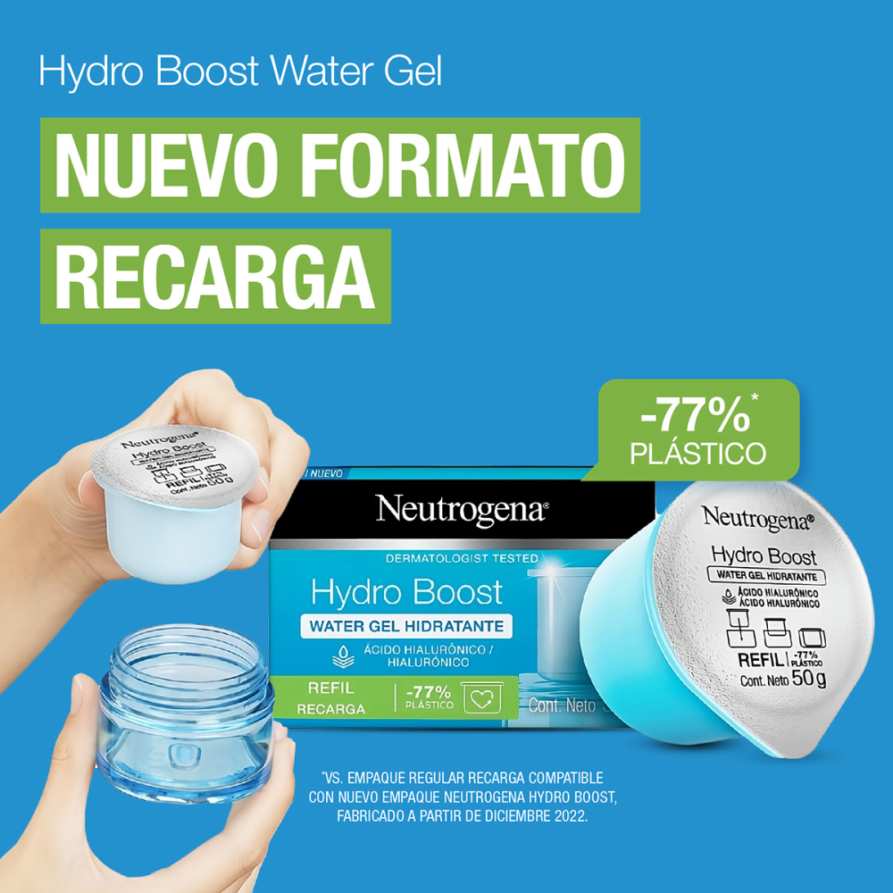 REFILL CREMA NEUTROGENA HYDRO BOOST WATER GEL 50GR - 6