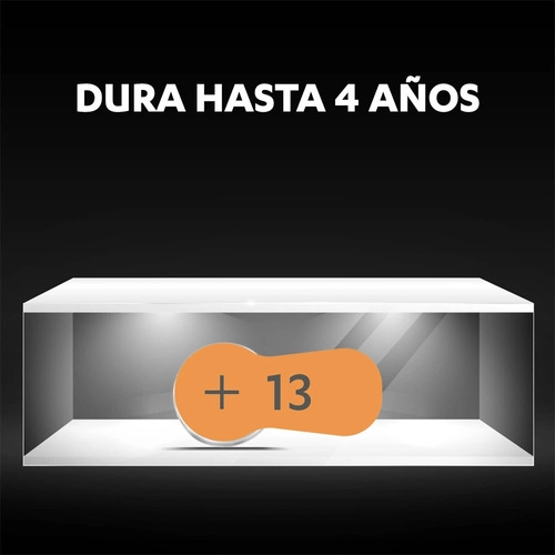 PACK 60 PILAS DURACELL AUDÍFONO TAMAÑO 13 - 7