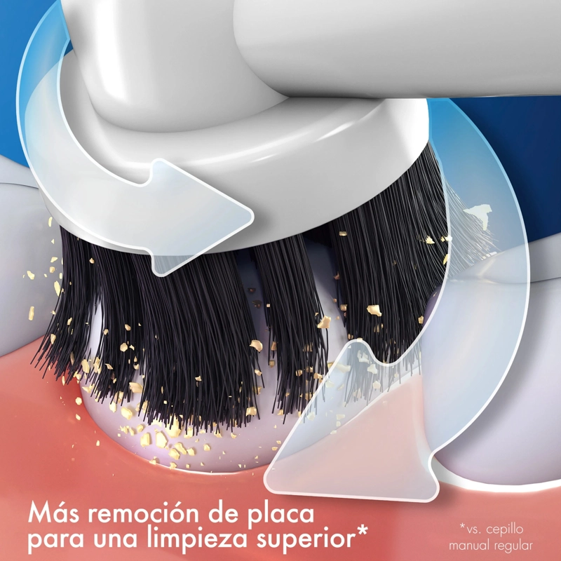 CEPILLO DE DIENTES ELÉCTRICO ORAL-B POWER CHARCOAL - 6