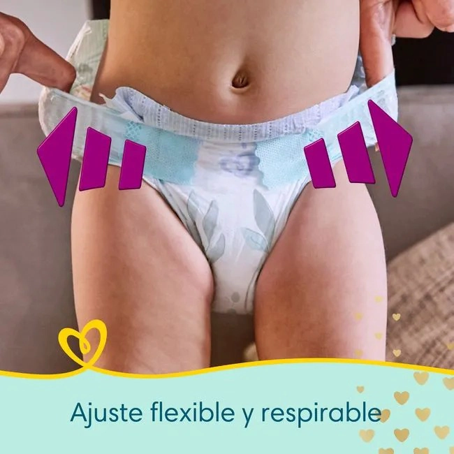 PAÑALES PAMPERS PREMIUM CARE XXXG X 52 UND - 4