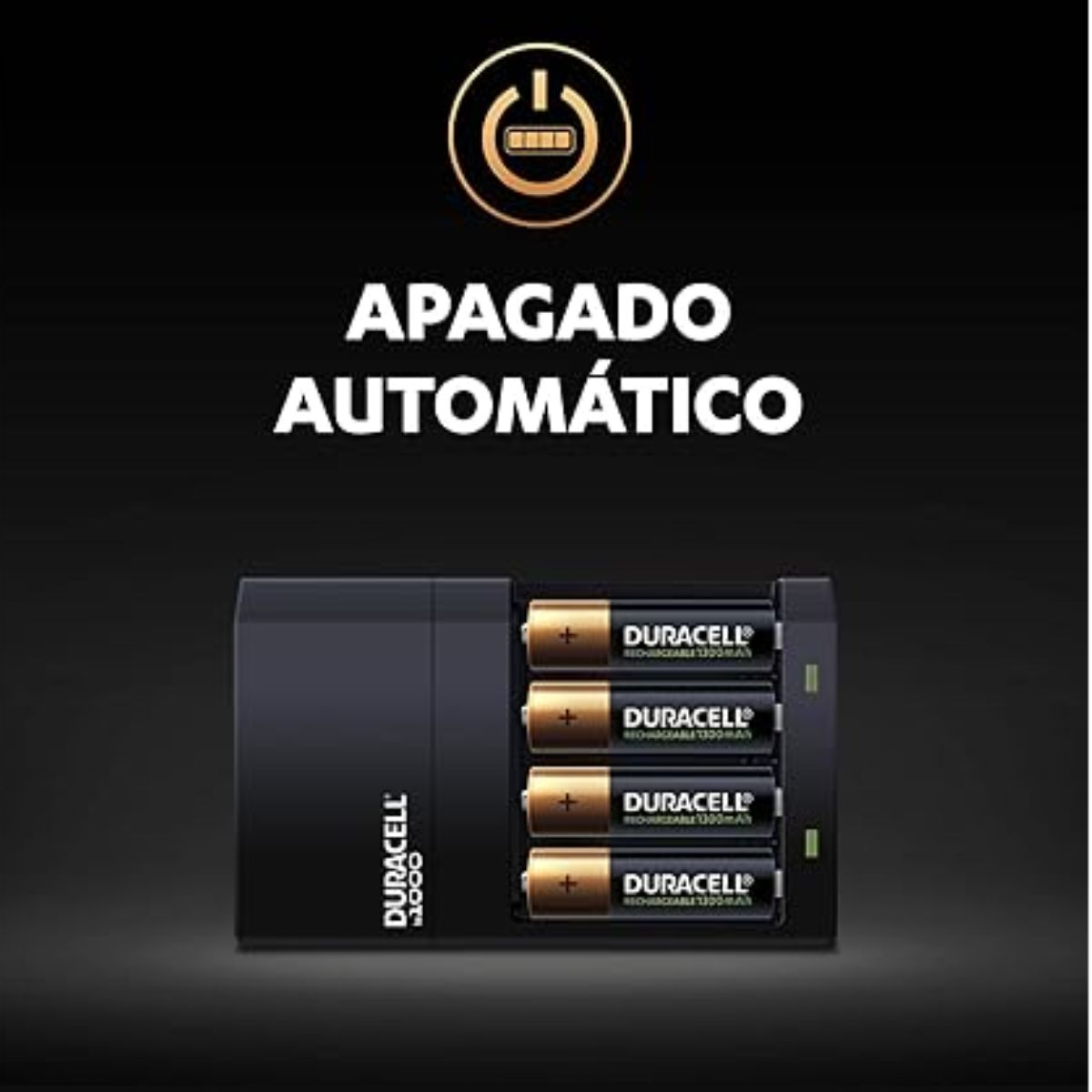PACK CARGADOR DE PILAS DURACELL AA/ AAA+ 4 PILAS AA RECARG. - 6