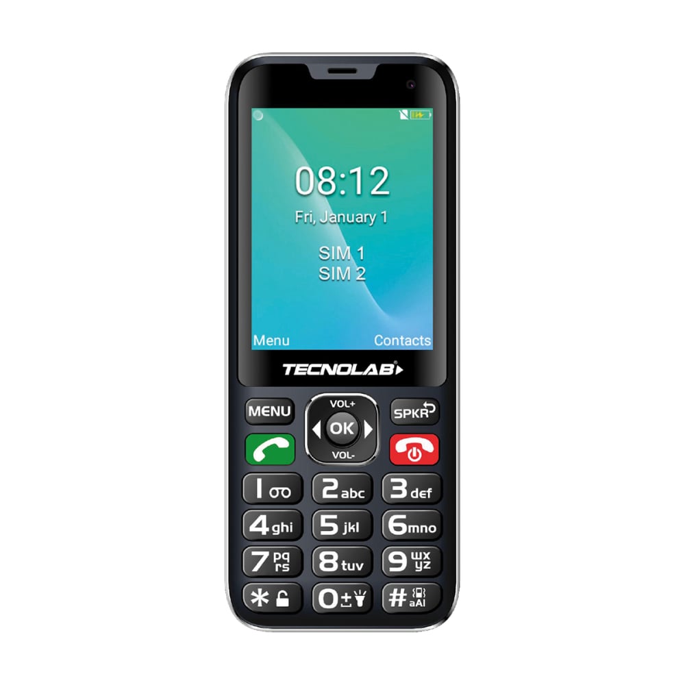 TELÉFONO CELULAR SENIOR TECNOLAB 4G ADULTO MAYOR  TL487 - 2