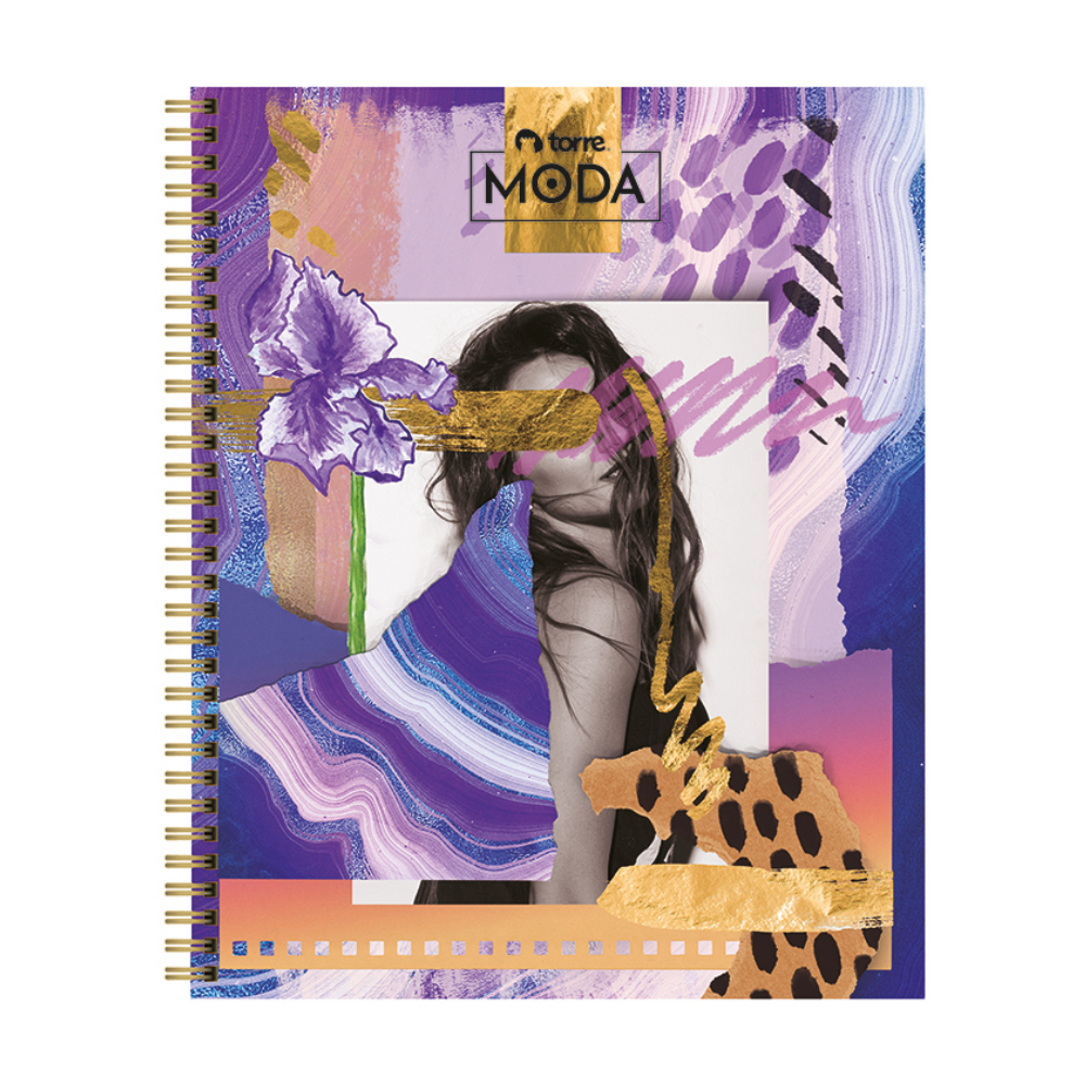 PACK 10 CUADERNOS UNIVERSITARIOS TORRE MODA 100 HOJAS - 4