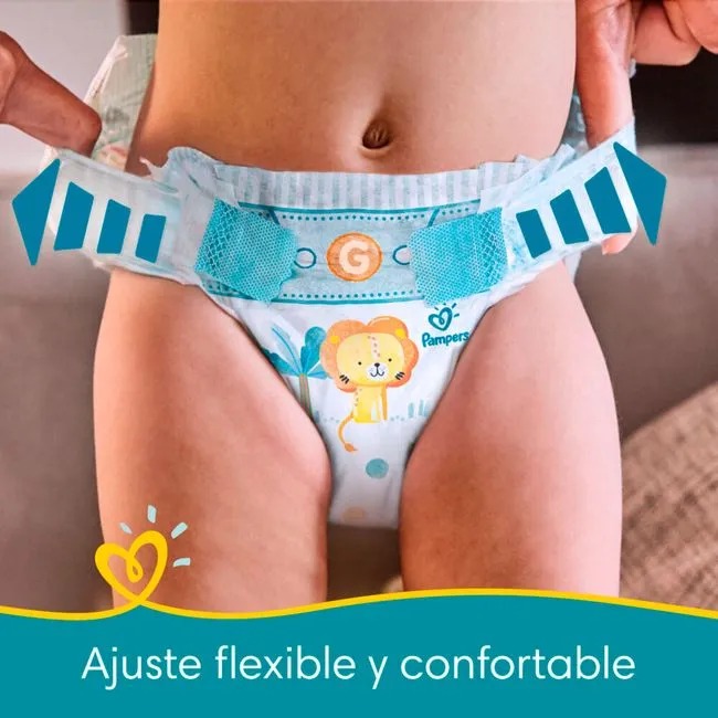 PAÑAL PAMPERS CONFORT SEC G X 72 UDS - 2