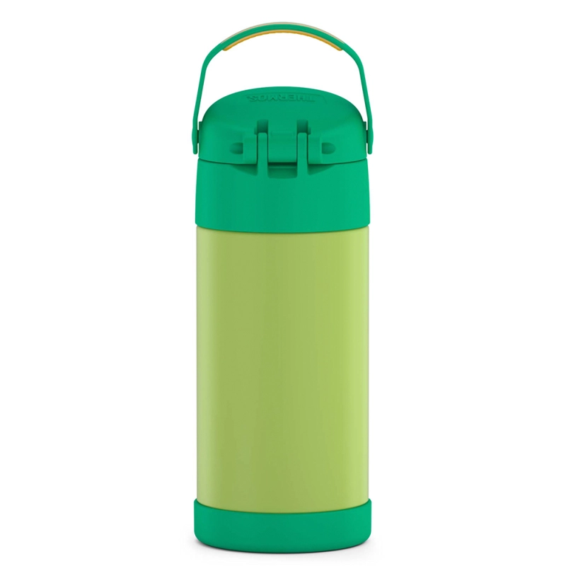 THERMOS BOTELLA LIQUIDO BOMBILLA ACERO INOXIDABLE LIMA 355ML - 2