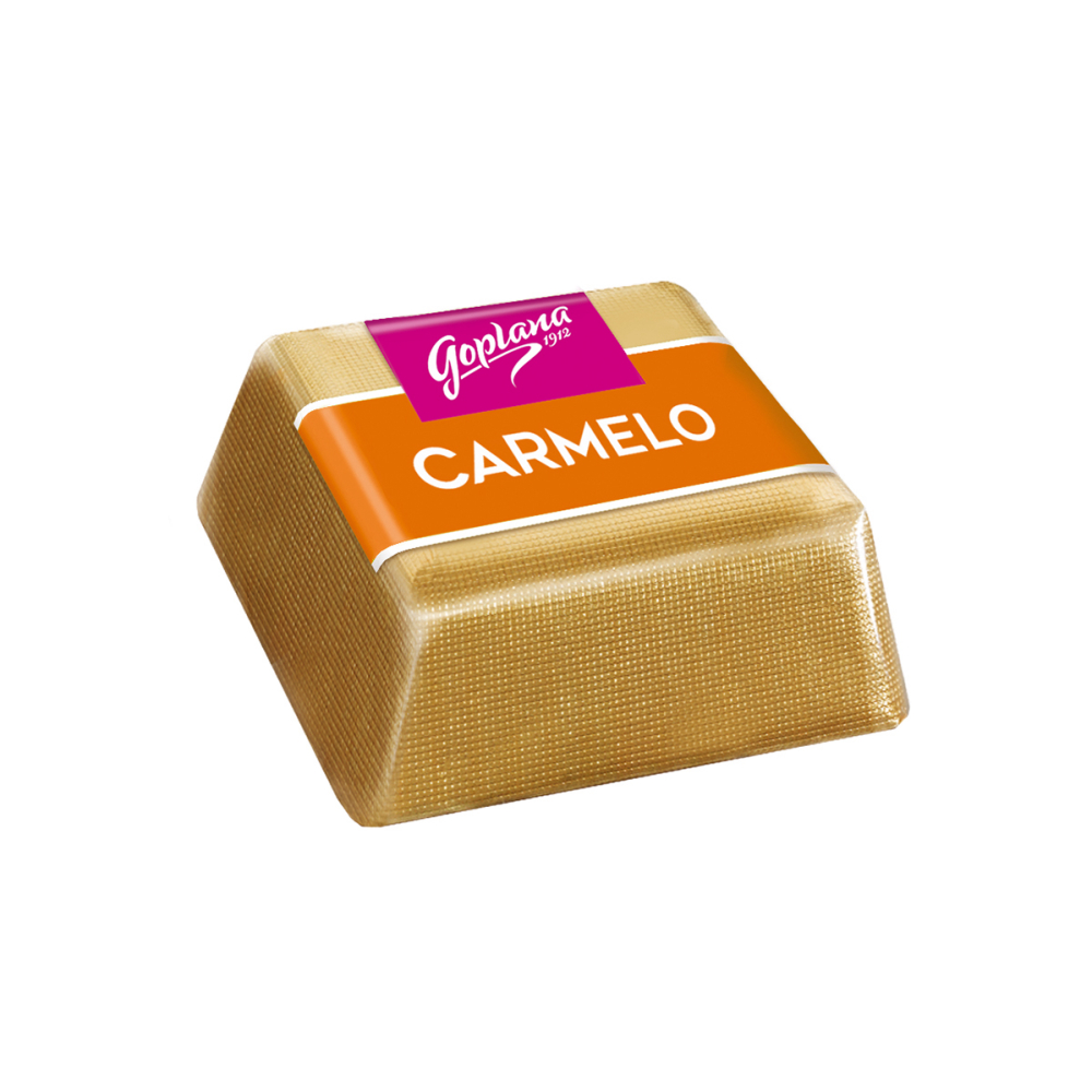 BOMBON CHOCOLATE GOPLANA 1 KG SABOR CARAMELO - 3