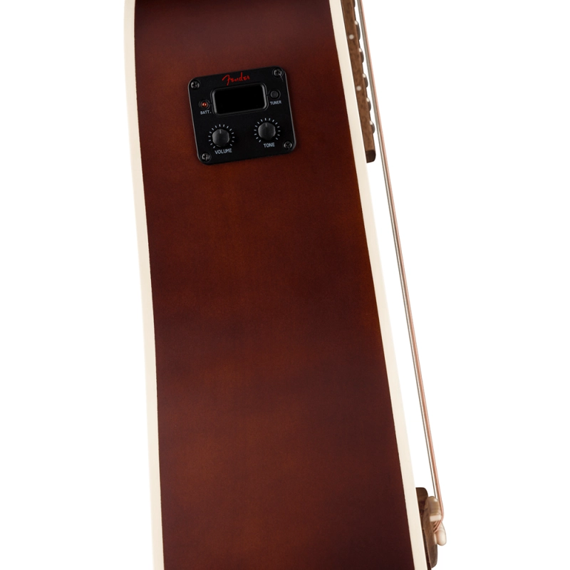 GUITARRA ACUSTICA FENDER CALIFORNIA DEBUT CE SUNBURST - 4