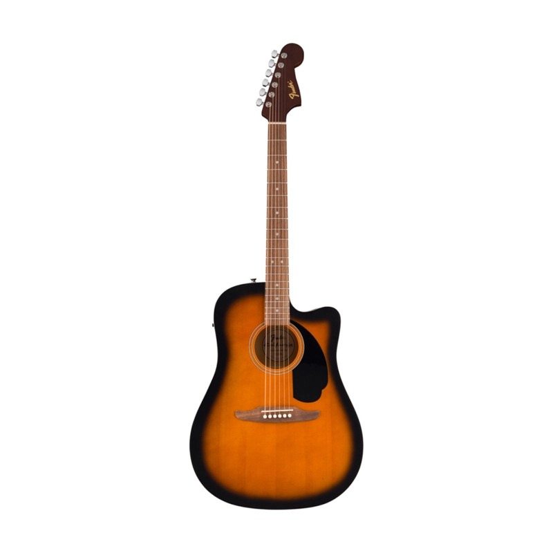 GUITARRA ACUSTICA FENDER CALIFORNIA DEBUT CE SUNBURST - 7