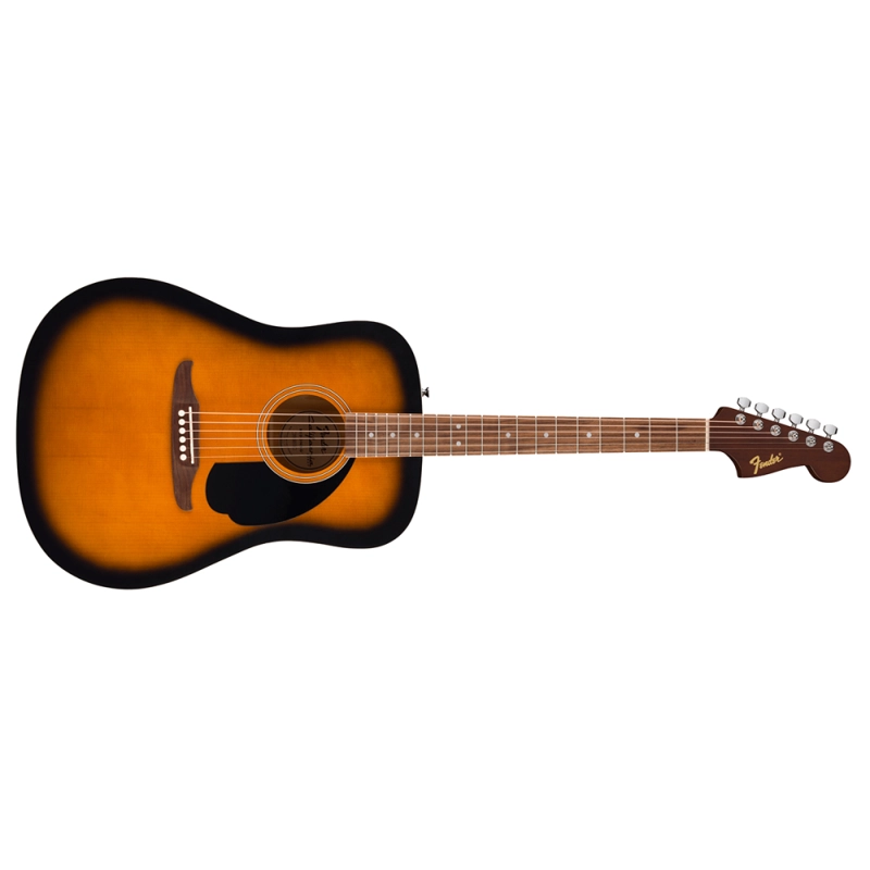 GUITARRA ACUSTICA FENDER CALIFORNIA REDONDO SUNBURST - 6