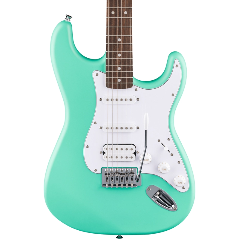GUITARRA ELÉCTRICA STRATOCASTER HSS SQUIER BY FENDER SEAFOAM - 6