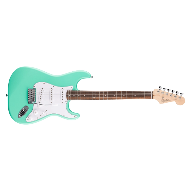 GUITARRA ELÉCTRICA STRATOCASTER SQUIER BY FENDER SEAFOAM - 2