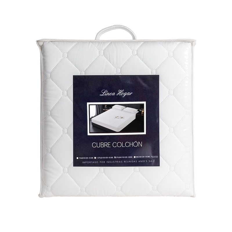 CUBRE COLCHON ANDES PROTECTOR IMPERMEABLE 1.5 PLAZA - 1