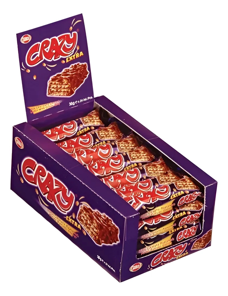 WAFER CHOCOLATE EXTRA CRAZY - 24 UND - 3