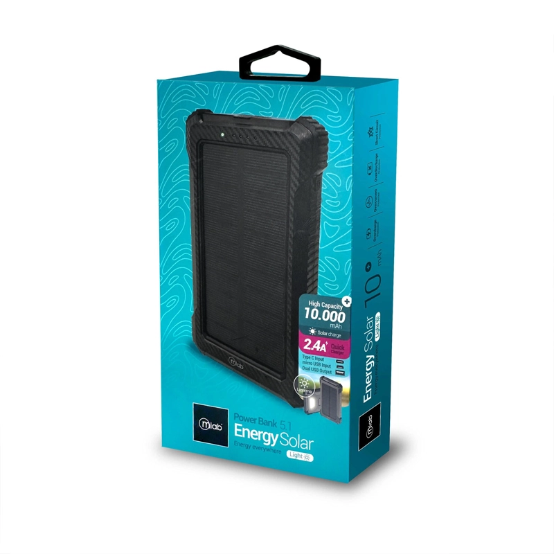 POWERBANK SOLAR MLAB 10.000 MAH - 2