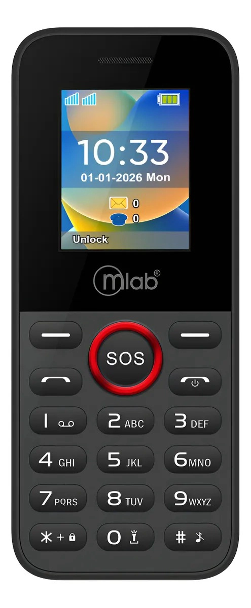 TELE FONO SENIOR BAR 4G SOS 1.8 PULGADA - 2
