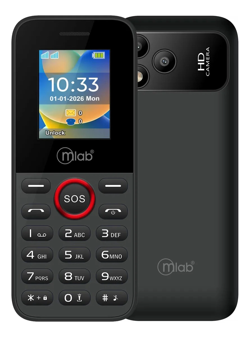 TELE FONO SENIOR BAR 4G SOS 1.8 PULGADA - 3