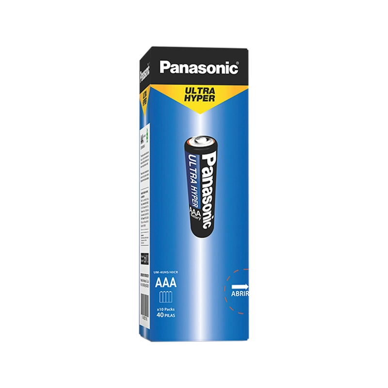PILA CONVENCIONAL PANASONIC AAA 40 UNID - 2