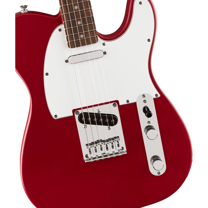 GUITARRA ELE CTRICA TELECASTER DEBUT SQUIER DAKOTA RED - 2