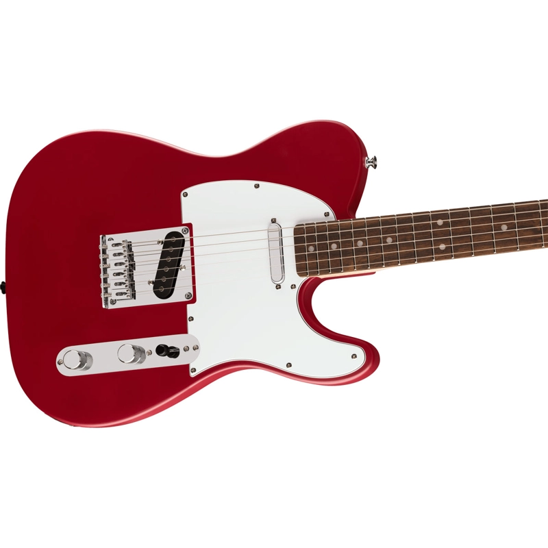 GUITARRA ELE CTRICA TELECASTER DEBUT SQUIER DAKOTA RED - 7