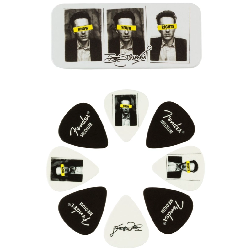 LATA DE PUAS JOE STRUMMER MEDIUM FENDER X8 UNID. - 1