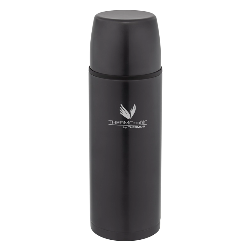 TERMO THERMOS THERMOCAFE  1 LITRO ACERO INOXIDABLE NEGRO MATE - 1