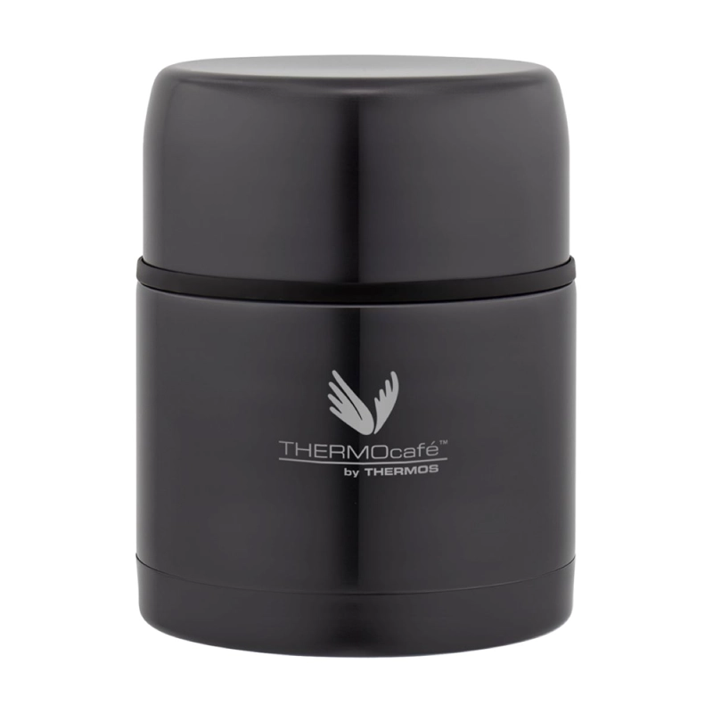 TERMO THERMOS COMIDA THERMOCAFE  500 ML NEGRO - 1