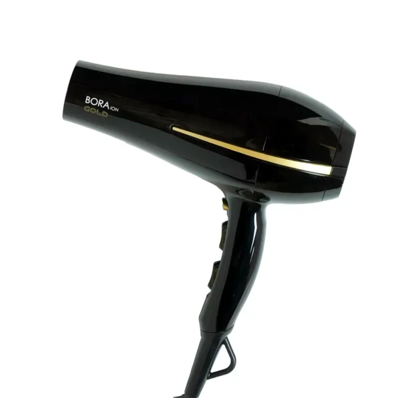 SECADOR DE PELO GAMA CERAMIC ION BORA GOLD COLOR NEGRO - 1