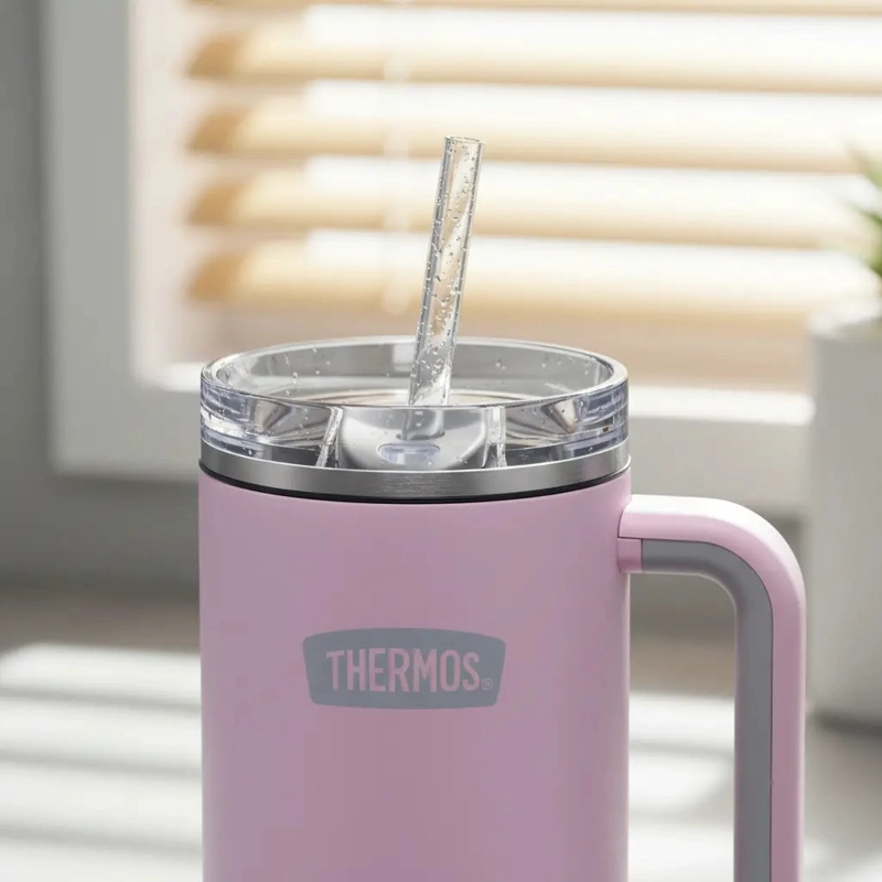 MUG DE VIAJE THERMOS ICON 1,2L ACERO INOXIDABLE – COLOR PINK - 7