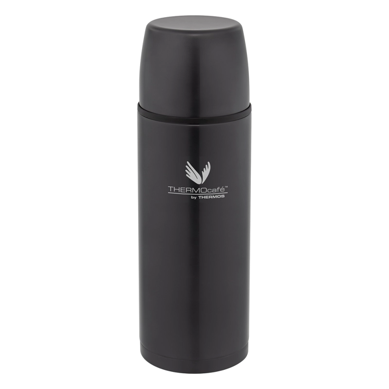 TERMO THERMOS THERMOCAFE  1 LITRO ACERO INOXIDABLE NEGRO MATE - 1