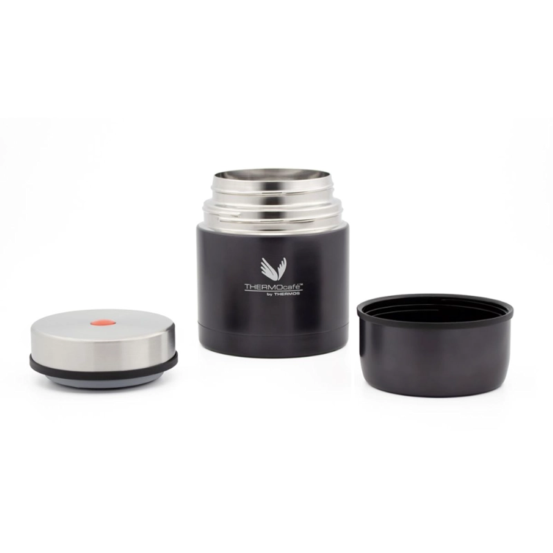 TERMO THERMOS COMIDA THERMOCAFE  500 ML NEGRO - 2