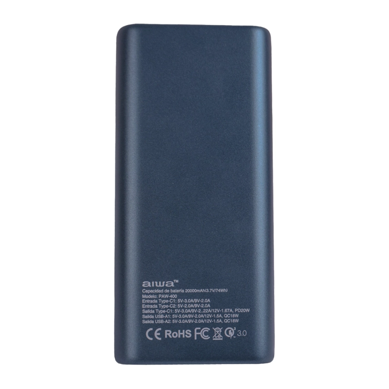 POWER BANK AIWA PAW-400 20.000 MAH - 2
