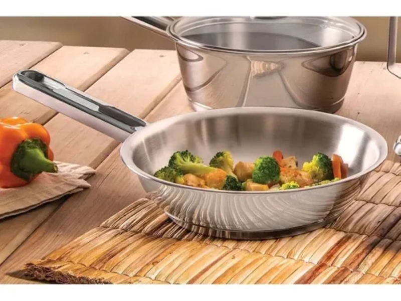 SARTE N TRAMONTINA ACERO INOX ALLEGRA 24CM TRIPLE FONDO - 2
