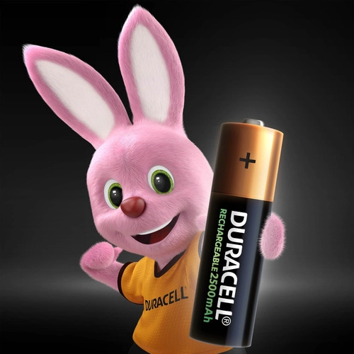 PACK CARGADOR DURACELL +4 PILAS AA +4 PILAS AAA RECARGABLES - 6