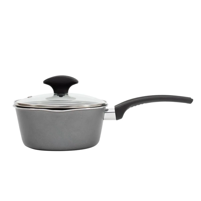 CACEROLA ILKO 16CM ALUMINIO RECICLADO GREY EVERYDAY C/TAPA - 1