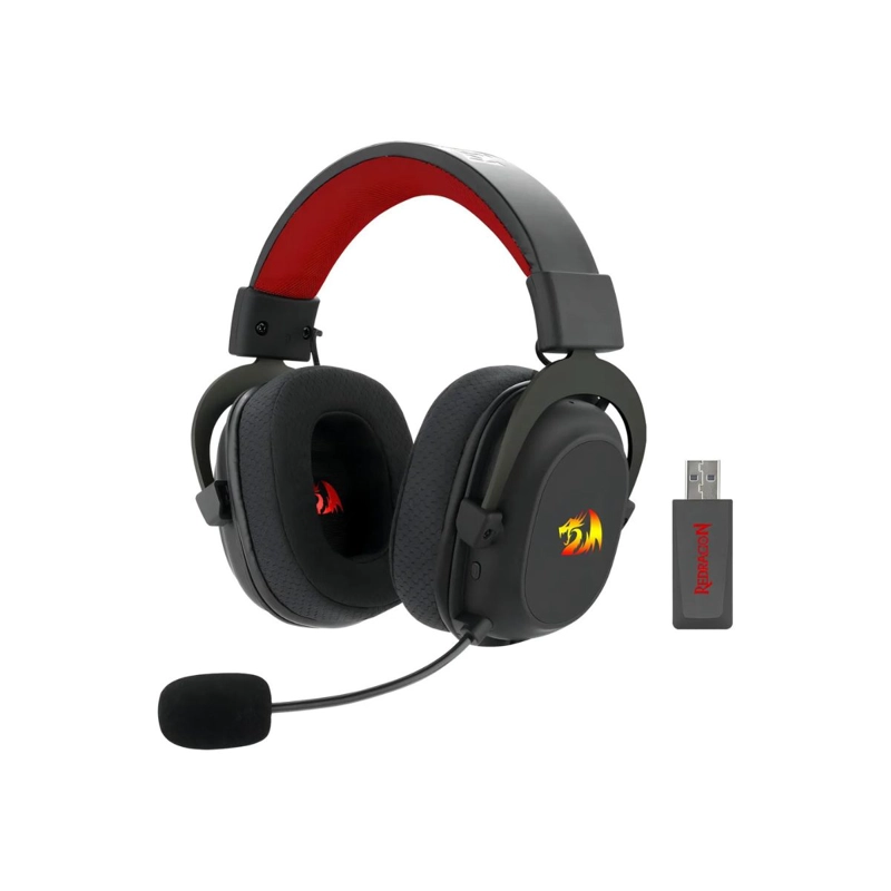AUDIFONOS INALAMBRICOS GAMER REDRAGON ZEUS PRO NEGRO - 1