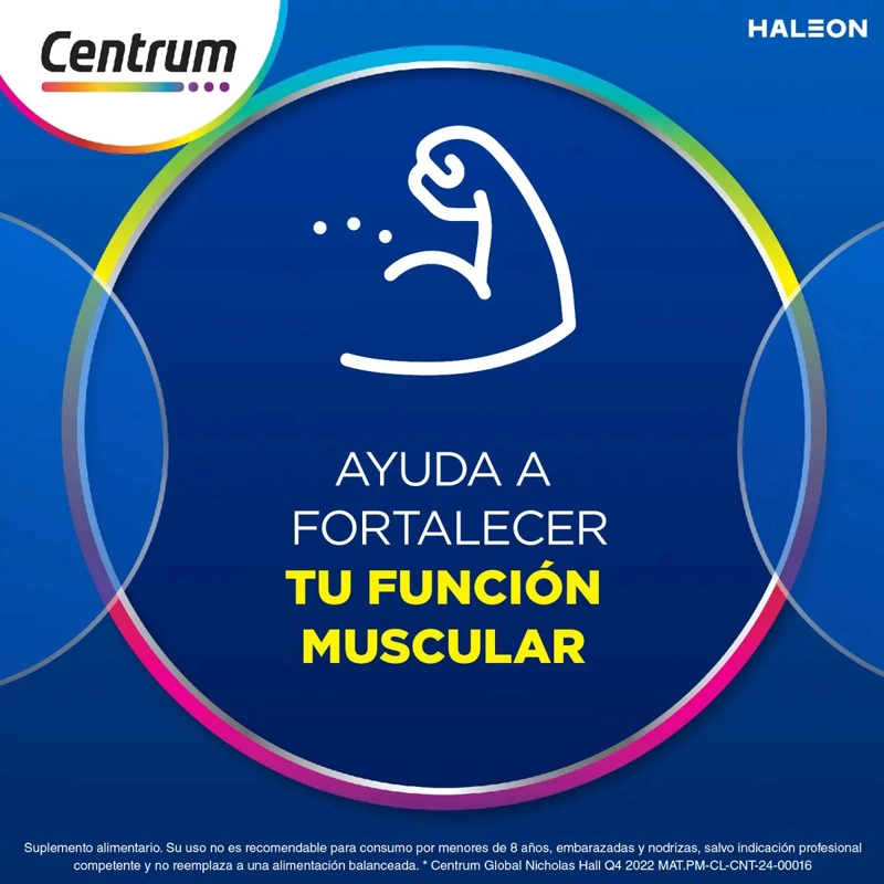 MULTIVITAMINICO CENTRUM HOMBRE 60 TABLETAS - 3
