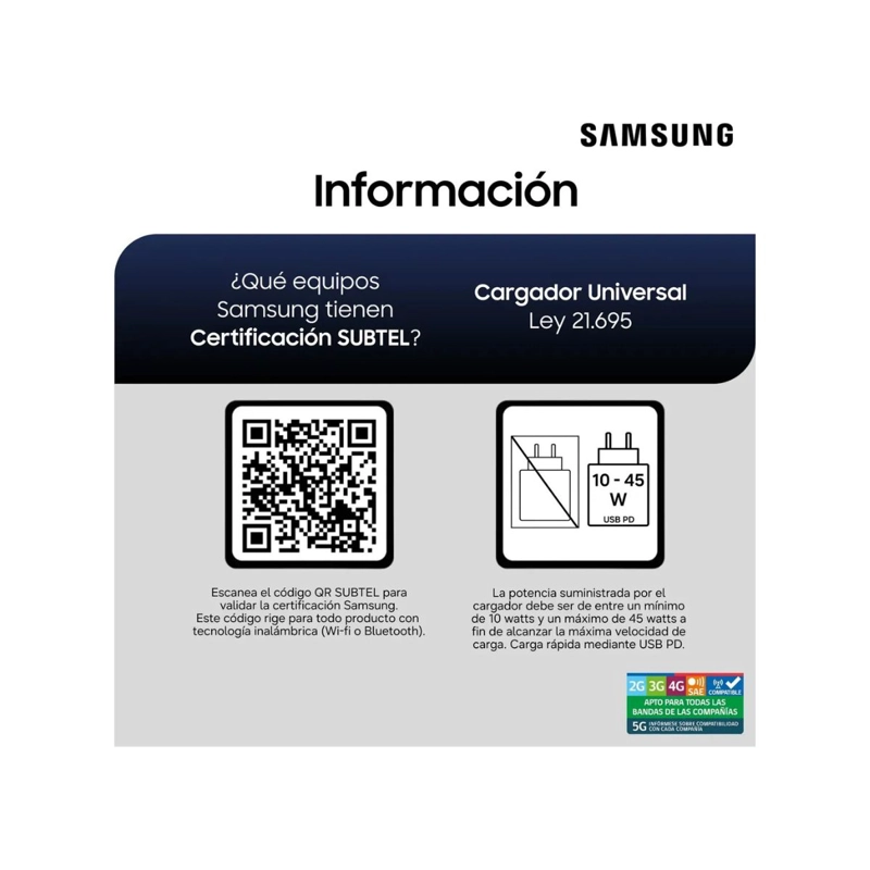 CELULAR SAMSUNG GALAXY A37 5G BLANCO 128GB 6GB RAM - 5