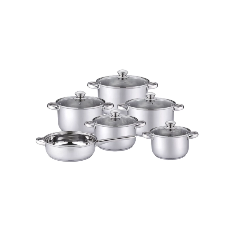 BATERIA DE COCINA ILKO 11 PIEZAS ACERO INOXIDABLE PRIME - 1