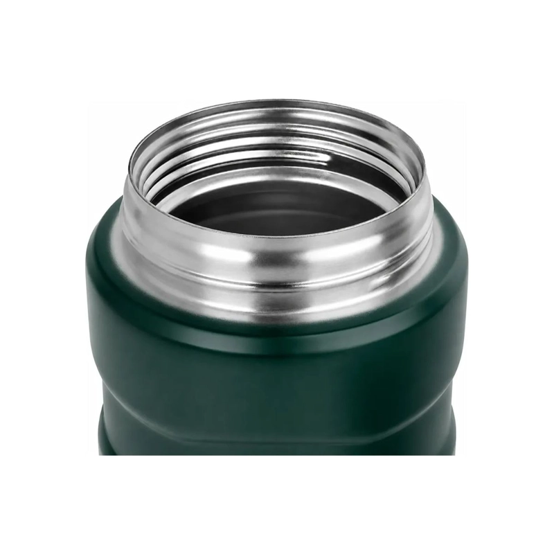 TERMO DE THERMOS COMIDA KING 470ML ACERO INOXIDABLE GREEN - 3
