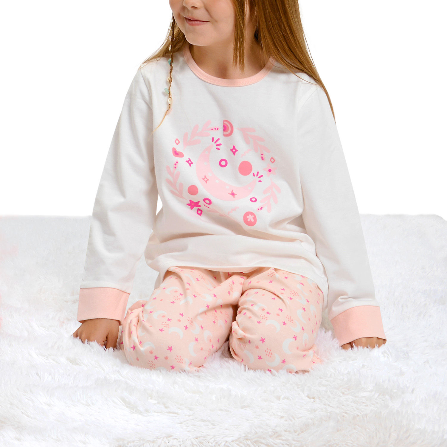 PIJAMA NIÑA MANGA LARGA - 1