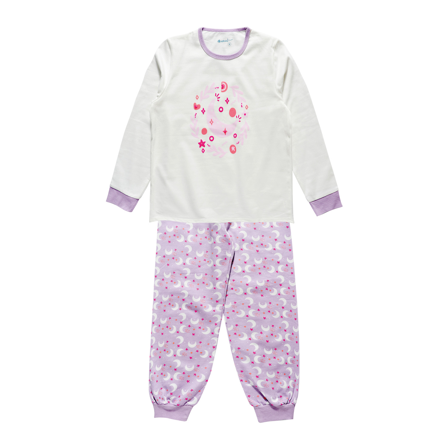 PIJAMA NIÑA MANGA LARGA - 1