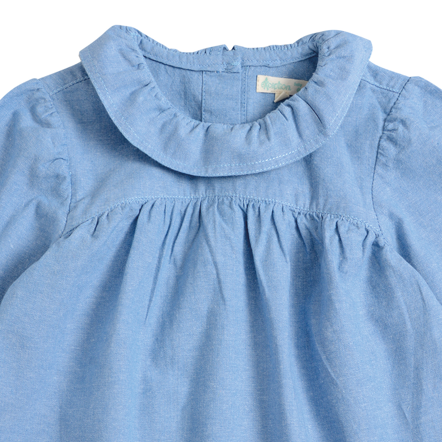 BLUSA MEZCLILLA LIVIANA BEBÉ NIÑA - 2