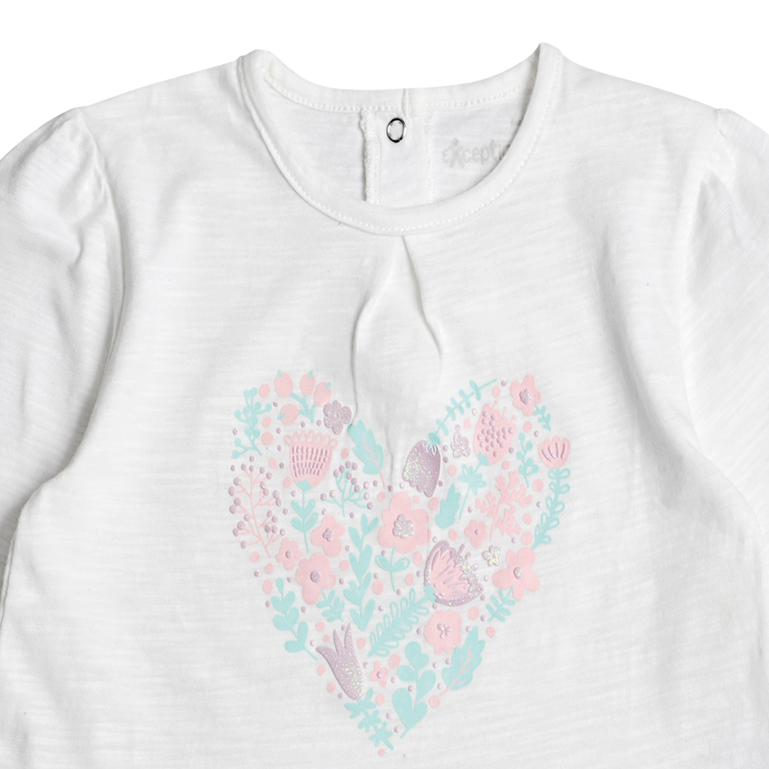 POLERA MANGA LARGA BEBÉ NIÑA CON ESTAMPADO - 2