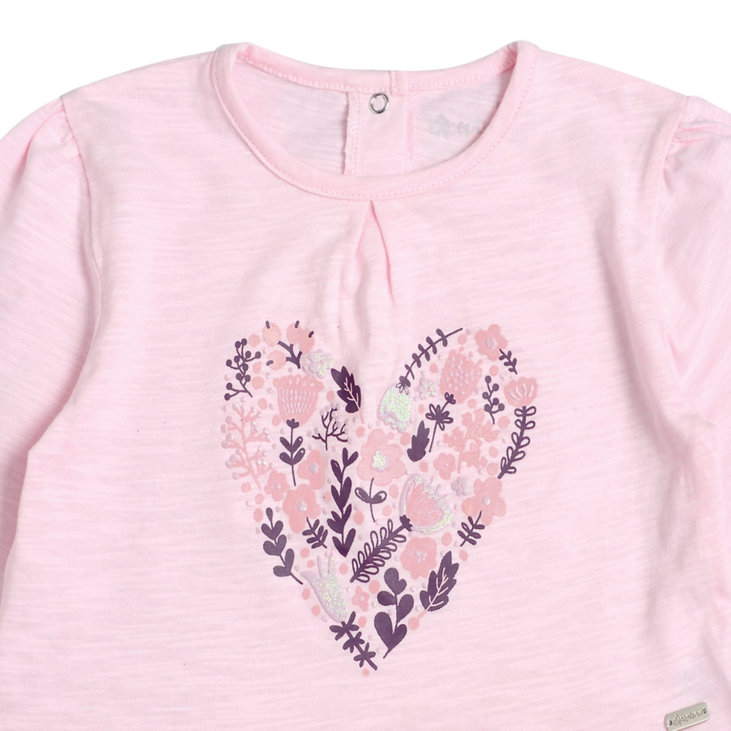 POLERA MANGA LARGA BEBÉ NIÑA CON ESTAMPADO - 2