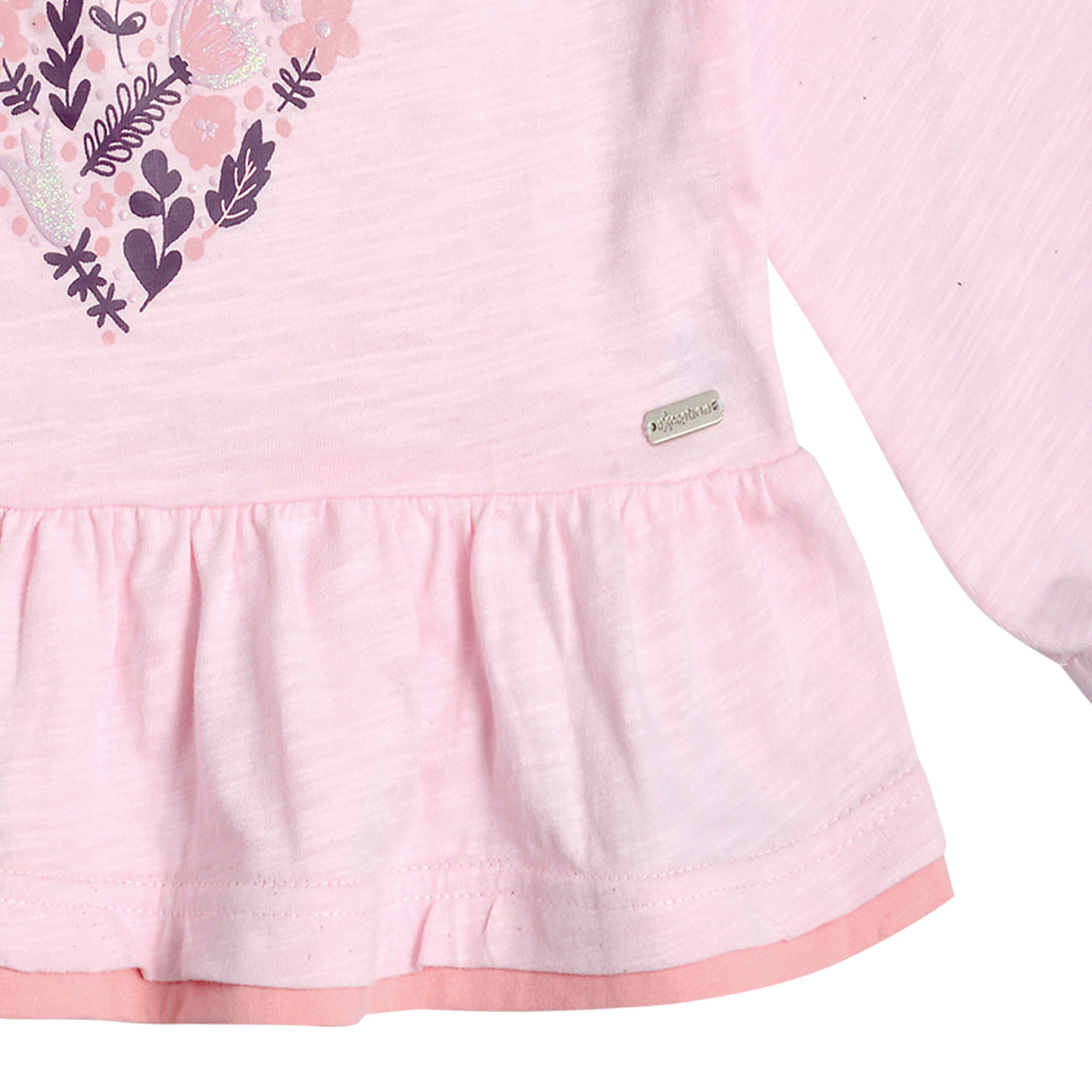 POLERA MANGA LARGA BEBÉ NIÑA CON ESTAMPADO - 3