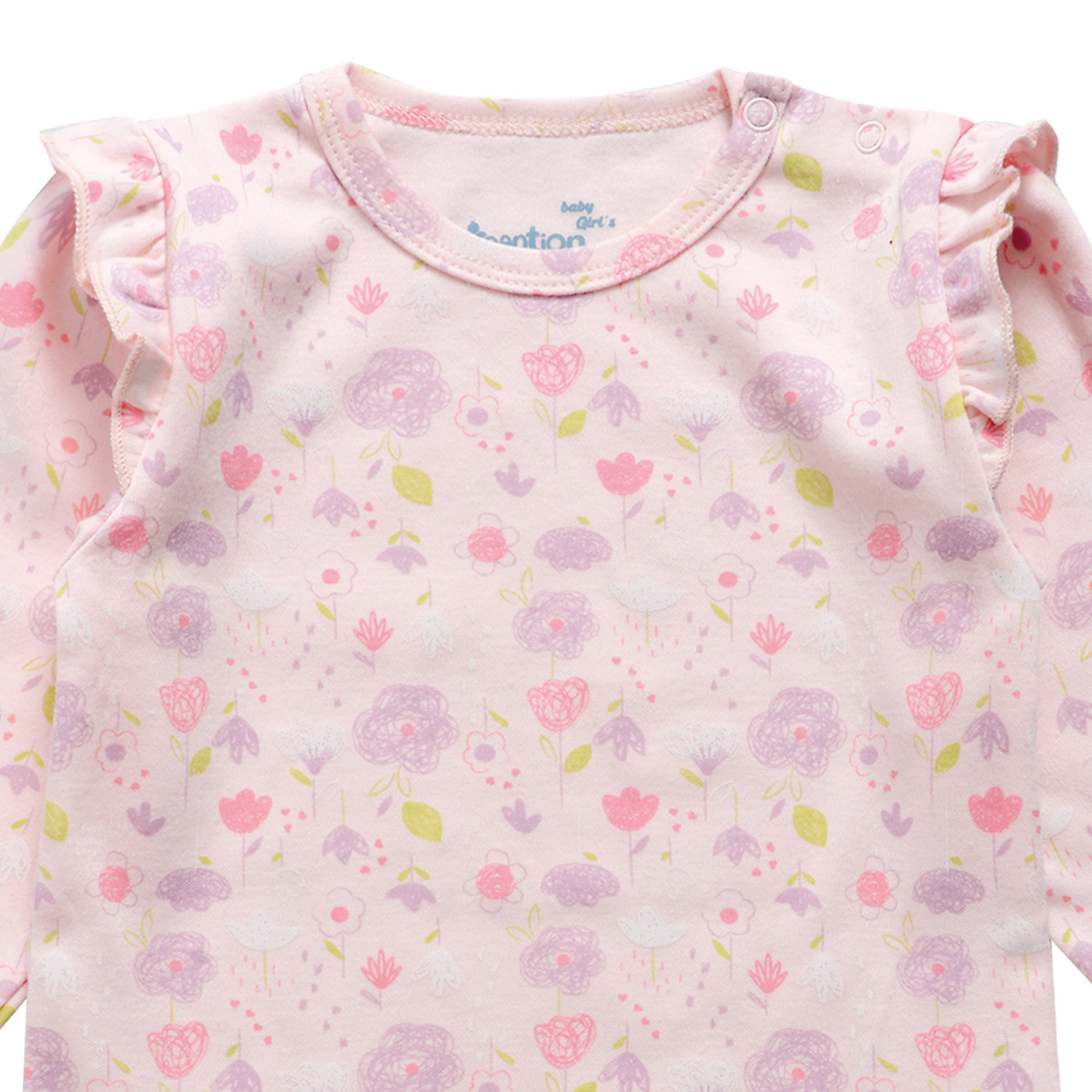 PACK 2 BODY BEBÉ NIÑA INTERLOCK - 1