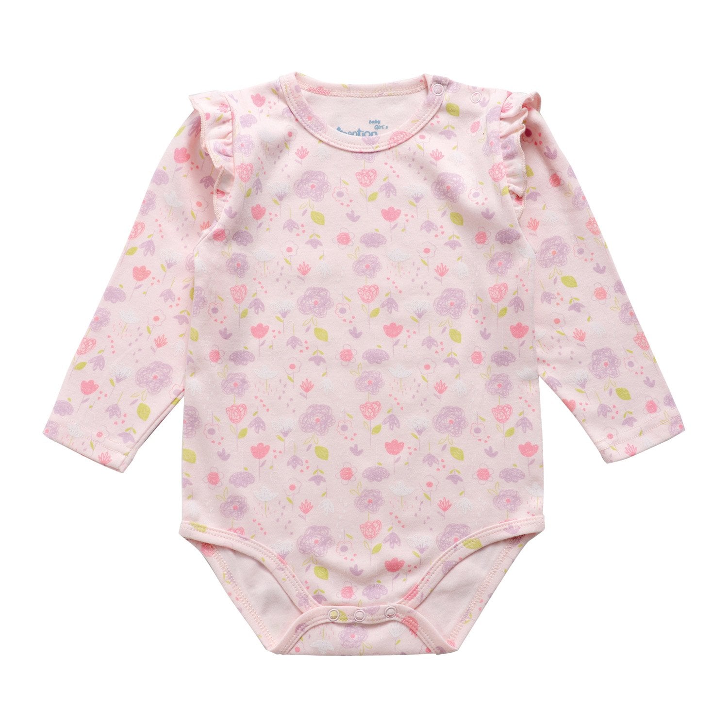 PACK 2 BODY BEBÉ NIÑA INTERLOCK - 4