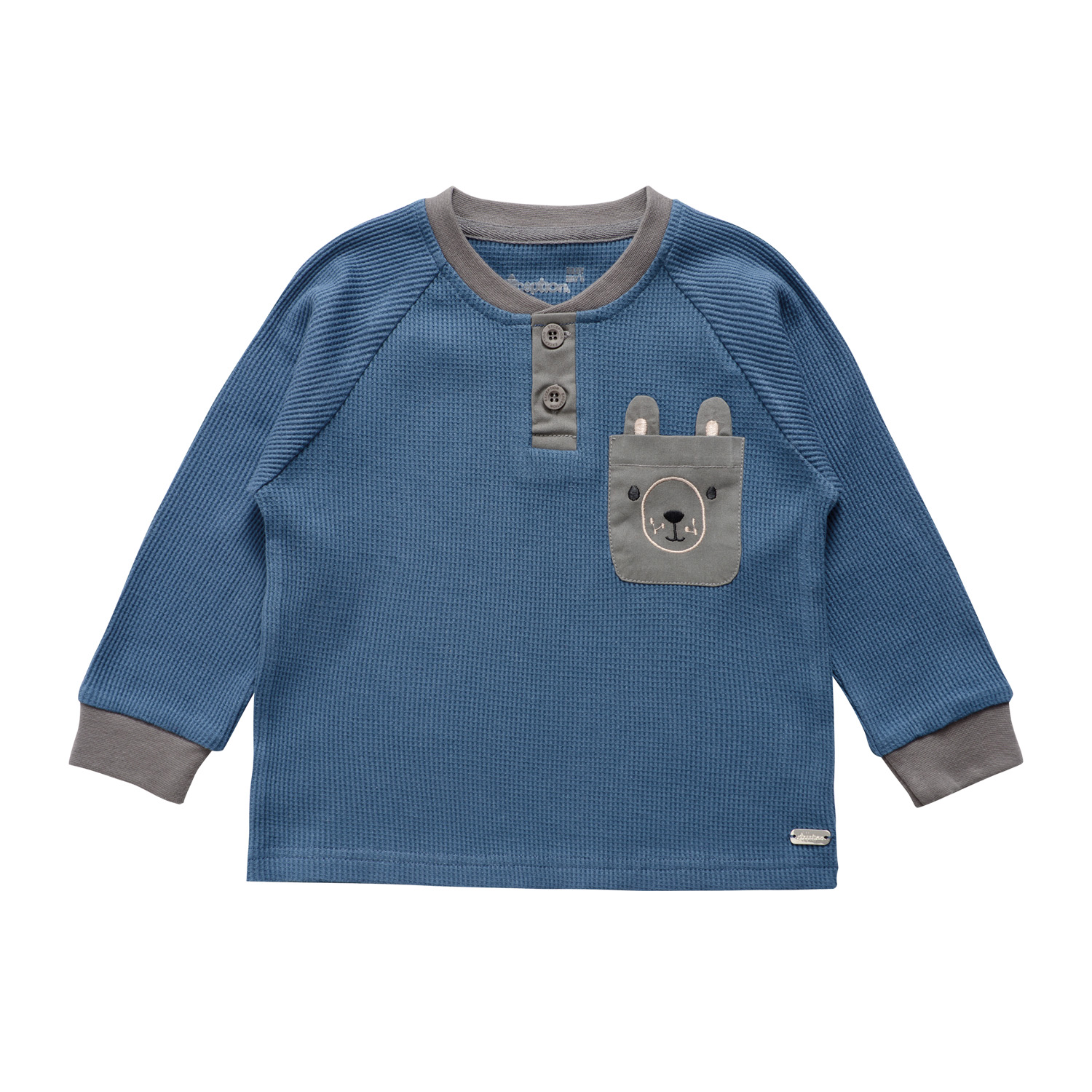 POLERA MANGA LARGA BEBÉ NIÑO - 2