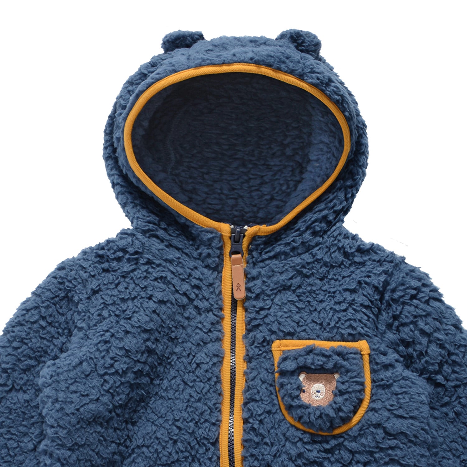 POLERÓN CHIPORRO BEBÉ NIÑO CON GORRO - 2